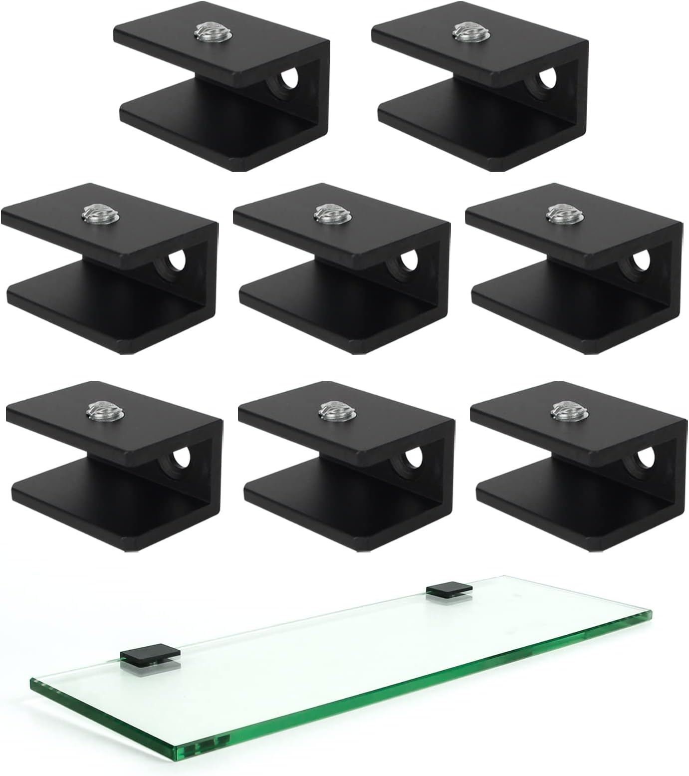 Durable Glass Shelf Holders for Heavy-Duty Support