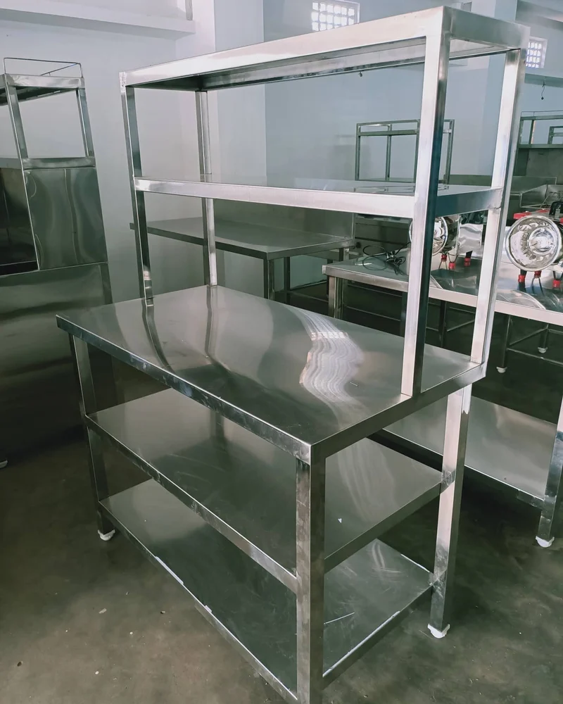 Stainless Steel Shelf Racks for Commercial & Industrial Use