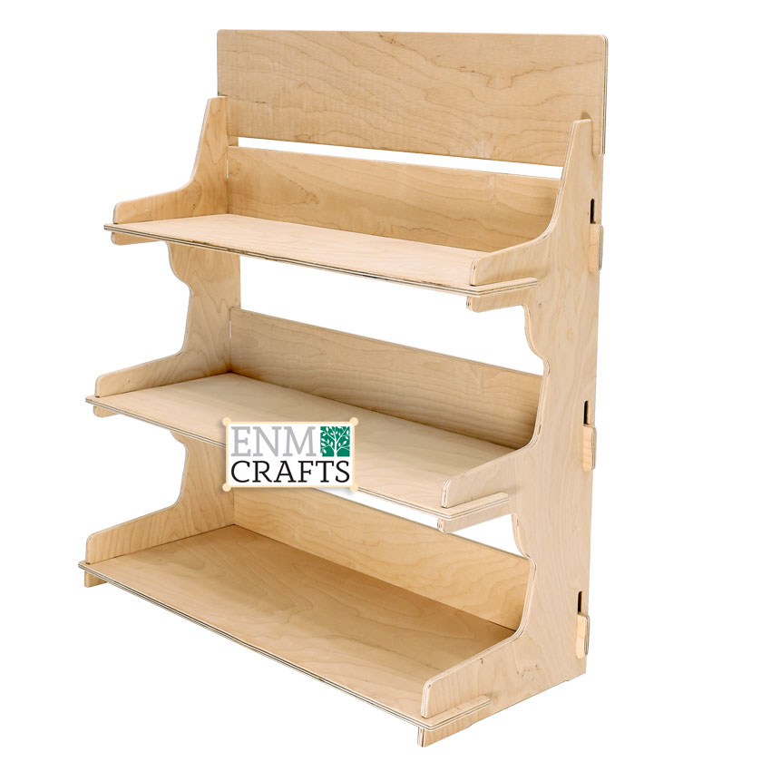 Vintage Wood Stand: Retail/Museum Custom Factory