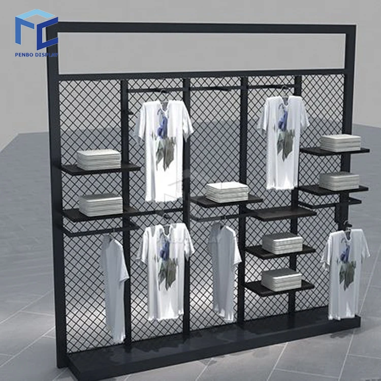 Circular Shape Clothing Display Stands: Apparel Store Round Rack Custom Factory Wholesale